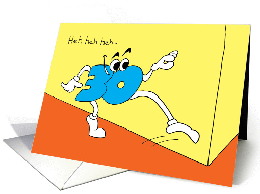 30th Birthday - Sneaks Up on You card (48797)