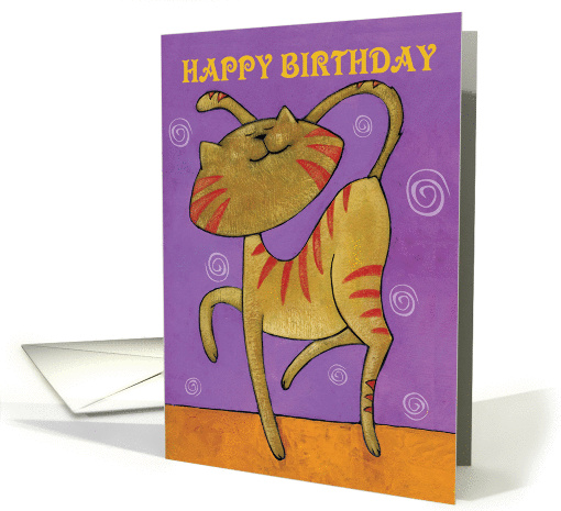 The Coolest Cat In Town card (49114)