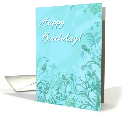 Happy Birthday card (51355)