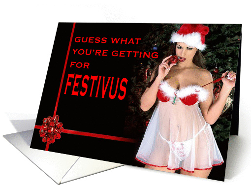Guess What You're Getting For Festivus card (276342)