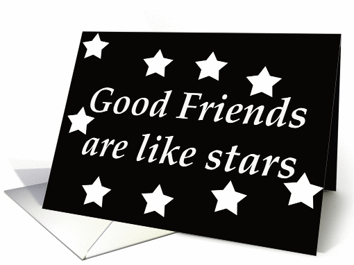 Friendship Stars card (56605)
