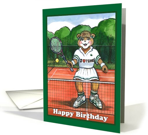 Tennis - Female card (226709)