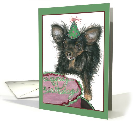 Happy Birthday Chihuahua card (546453)