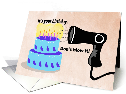 Covid Birthday Blower card (1609892)