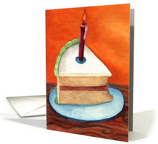 Happy Birthday Candle card (379339)