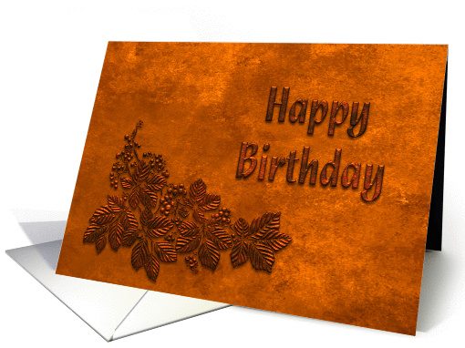 Happy Birthday card (69334)