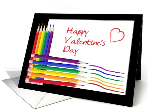 Valentine's Day For Gay or Lesbian Couple card (743906)