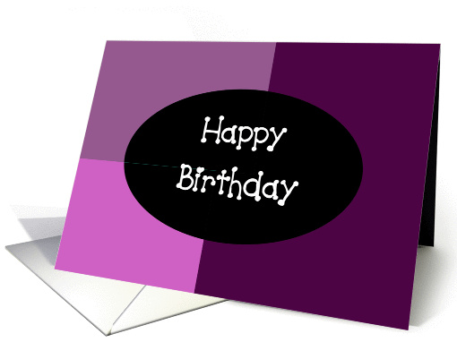 Happy Birthday card (132760)