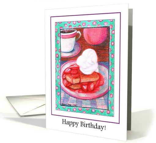 Strawberry Shortcake Birthday Greeting card (399127)