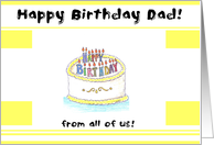 Happy birthday dad from all of us sales