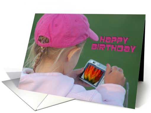 Happy Birthday Girl card (481083)