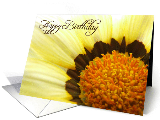 Coreopsis Flower - Birthday card (226653)