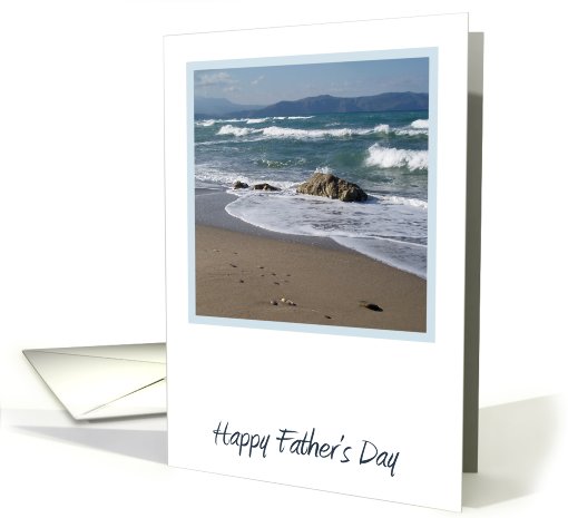 Seascape Father's Day card (786448)