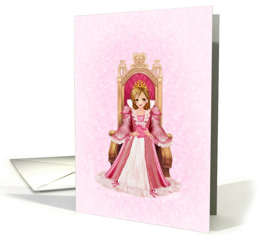 Princess Valentine Young Girl card (1017627)