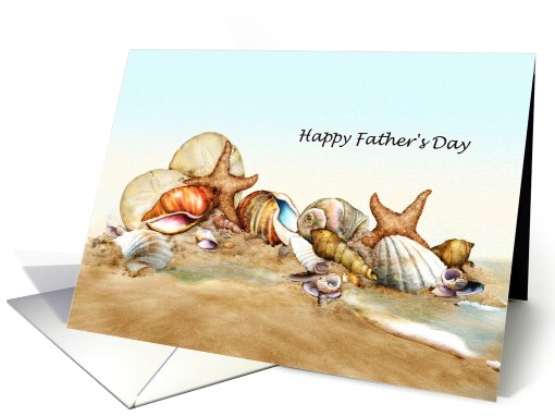 Down By The Seashore - Father's Day card (424188)