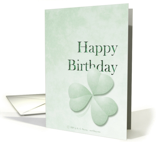 St. Patty's Day - Birthday card (376870)