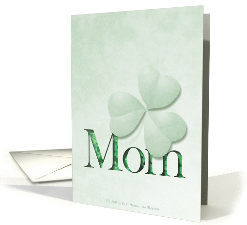 St. Patty's Day - For Mom card (377574)