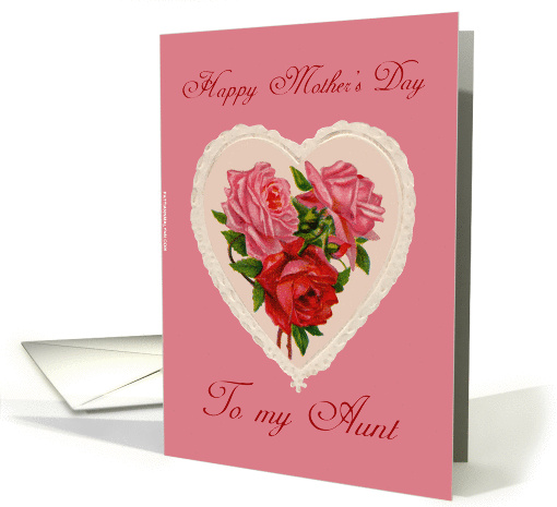 Happy Mother's Day to my Aunt card (175714)