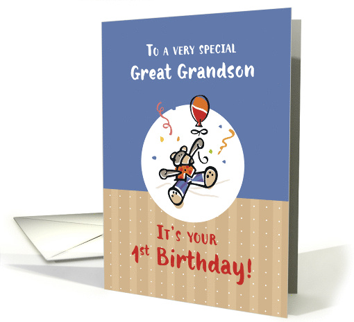 Happy 1st birthday sales great grandson