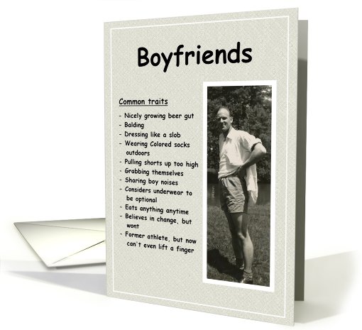 Birthday Boyfriend card (397027)