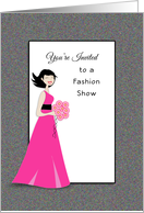 Fashion Show Invitations from Greeting Card Universe