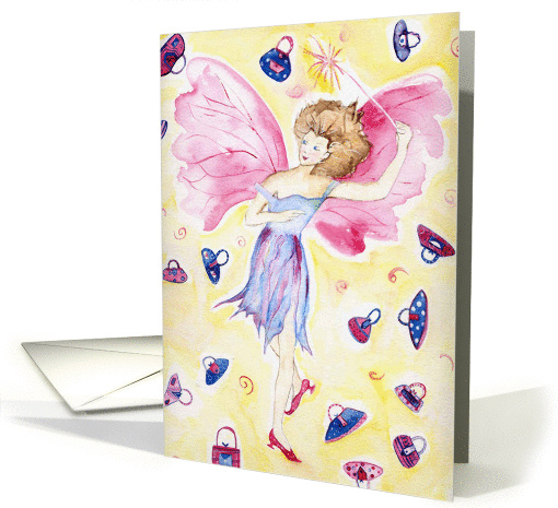 Handbag Fairy card (288039)
