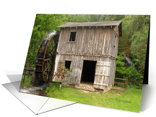 Hardy Mill in May card (223866)