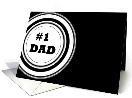 #1 Dad card (193163)