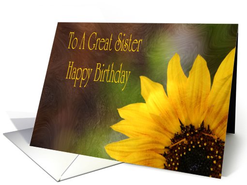 Birthday Card for Sister card (632559)