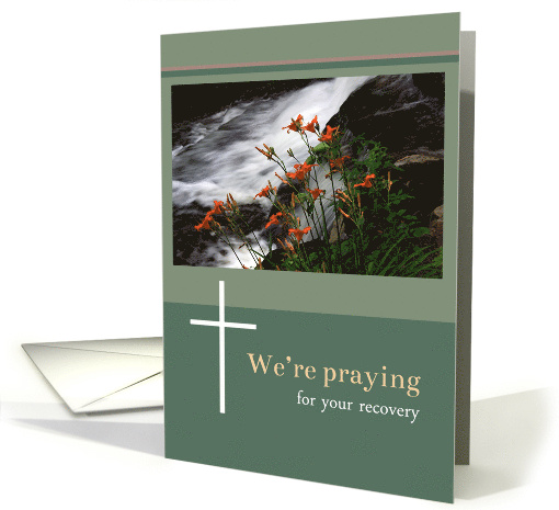 We're Praying For Your Recovery card (559656)