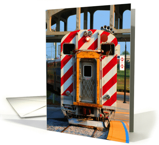 Father's Day--Train card (286829)