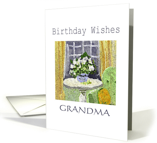 Birthday Wishes Grandma card (248679)