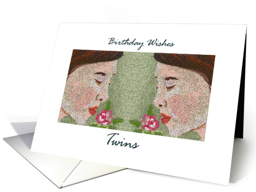 Twins Birthday Wishes card (248737)