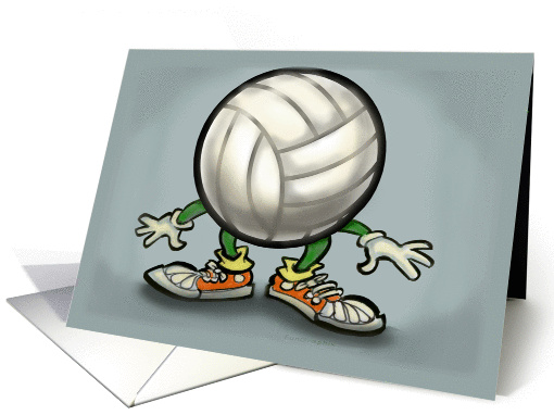 Volleyball card (227059)