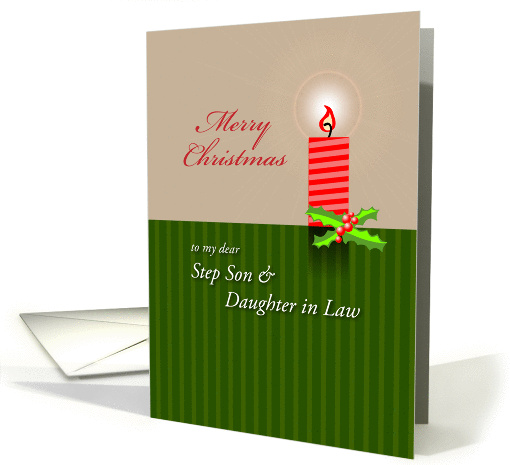 Merry Christmas to my dear Step Son & Daughter in Law,... (1173398)