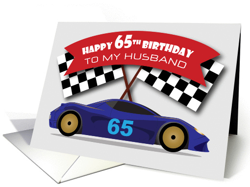 Happy 65TH Birthday to my husband! card (1438810)