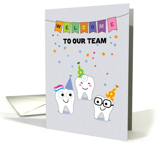 Welcome to Our Team for Dentist, Cartoon character Teeth... (1549490)