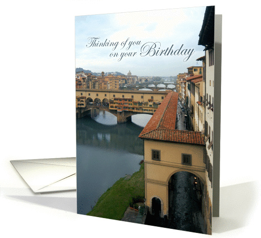 Ponte Vecchio, Florence, Italy card (262756)