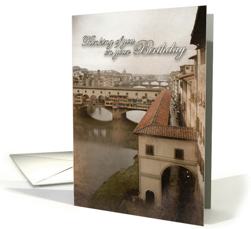 Ponte Vecchio (Vintage), Florence, Italy card (262761)