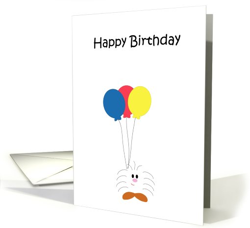 FIZZET - Birthday Balloons card (469646)