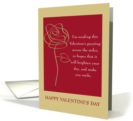 happy valentines day...across the miles... card (362689)