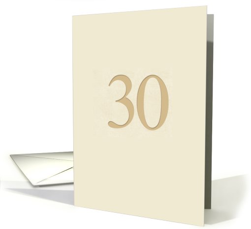 30th b-day card (247419)