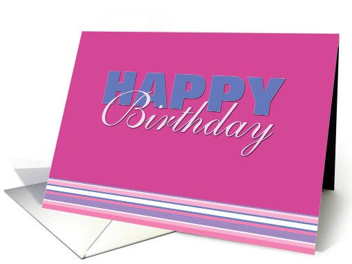 Happy Birthday card (248425)