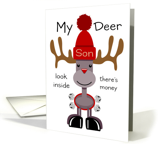 Deer Son Reindeer card (316254)