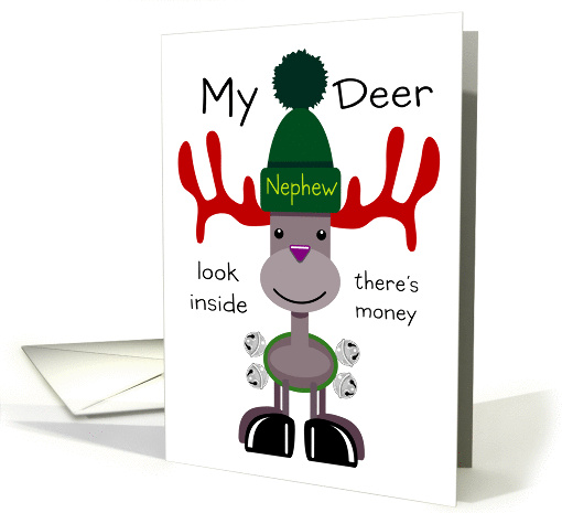 Deer Nephew Reindeer card (316258)