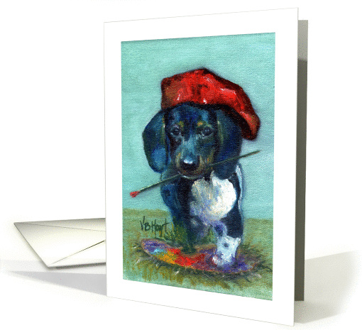Birthday - Dachshund Puppy card (305977)