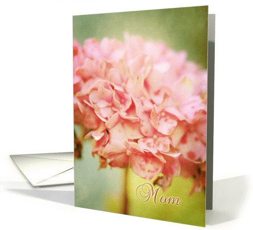 Winter Hydrangea Mother's Day for Mom card (815587)