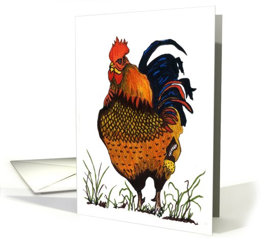 Rooster 1A card (316965)