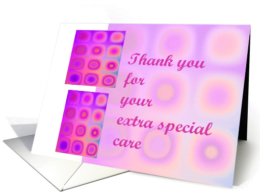 Thank You - For your Care card (367941)
