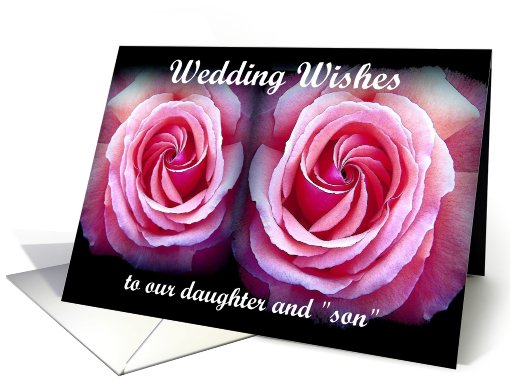 Congratulations - Our Daughter's Wedding card (484353)